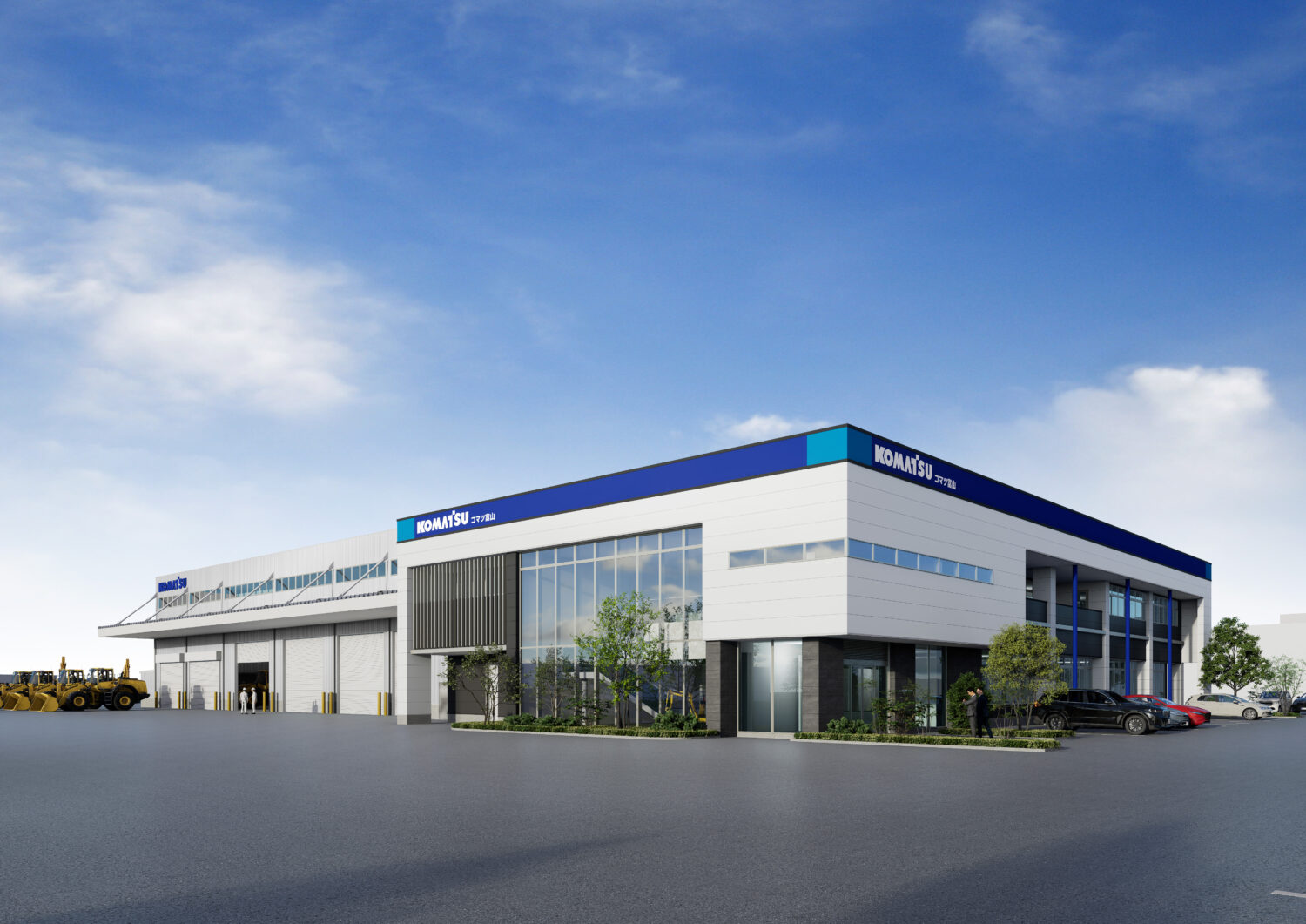 (仮称)コマツ富山株式会社　本社 新築工事　　　　　（設計協力）